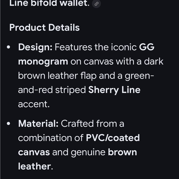 Gucci GG Monogram Canvas Leather Wallet - Picture 16 of 16